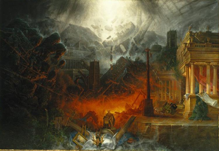 Samuel Colman The Edge of Doom oil painting image